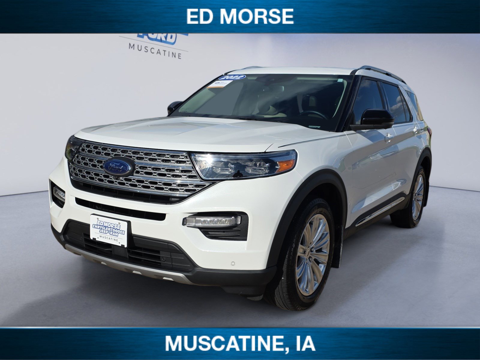 Certified 2022 Ford Explorer Limited w/ Equipment Group 301A AWD/4WD image 1