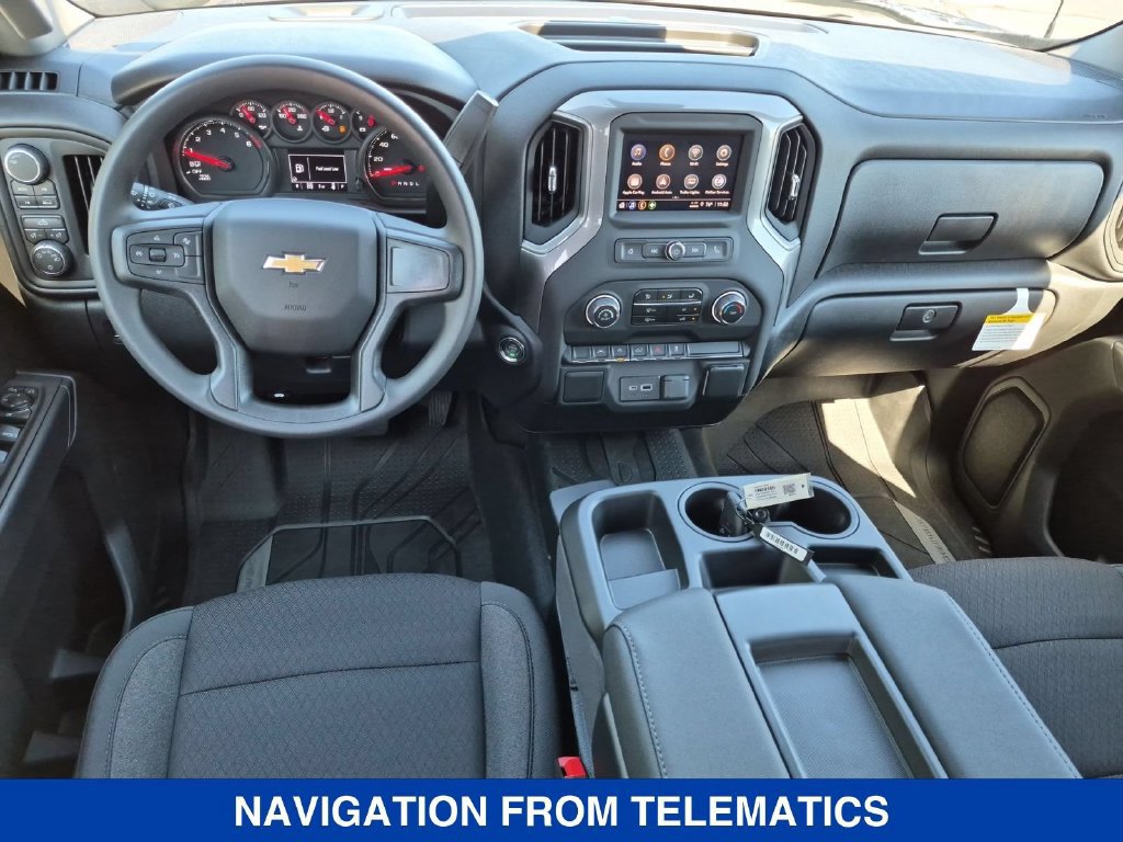 New 2026 Chevrolet Silverado 1500 Custom w/ Turbomax Blackout Package AWD/4WD image 17