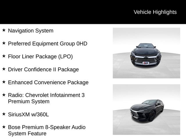 Used 2024 Chevrolet Blazer Premier w/ Driver Confidence II Package image 13