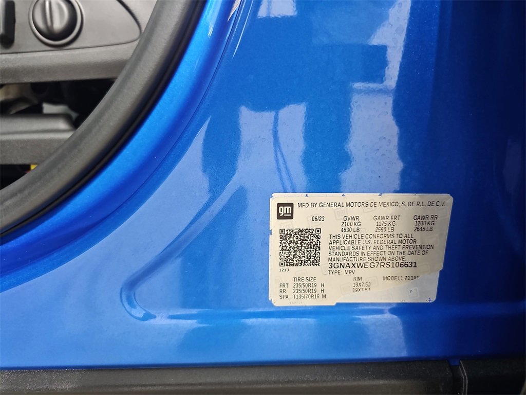 Certified 2024 Chevrolet Equinox RS w/ LPO, Floor Liner Package image 41