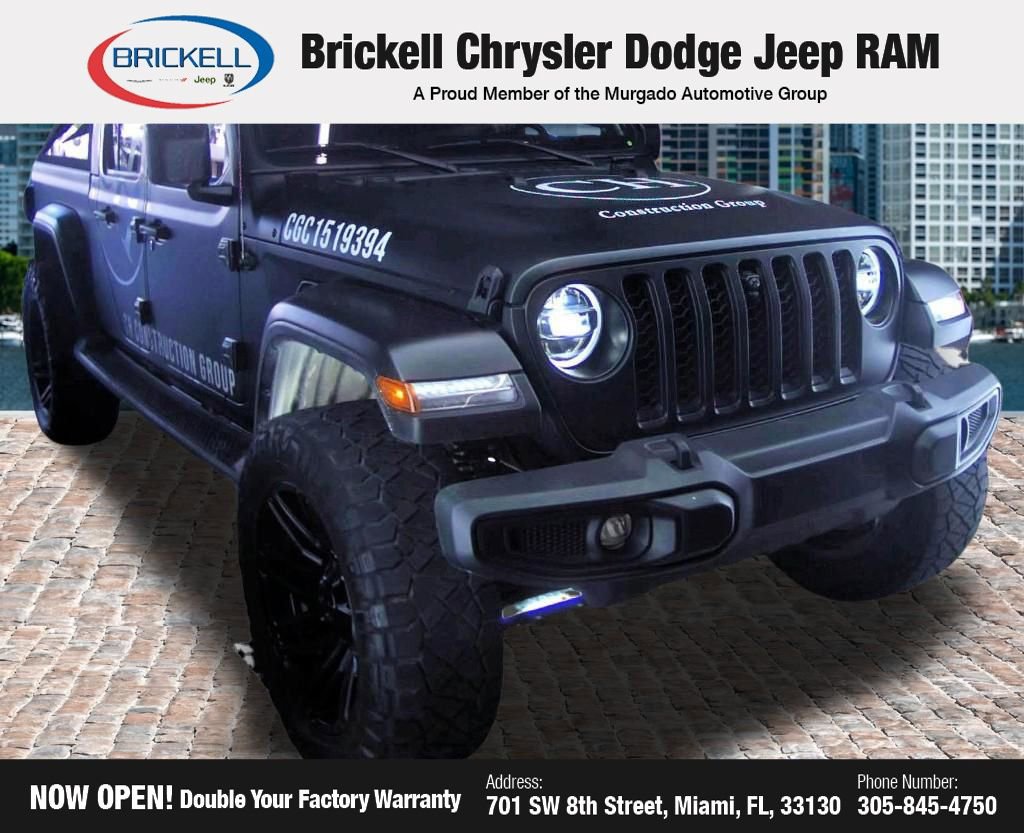 Used 2022 Jeep Gladiator Overland w/ LED Lighting Group AWD/4WD image 14