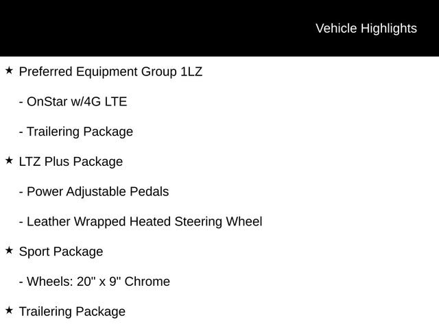 Used 2017 Chevrolet Silverado 1500 LTZ w/ Sport Package image 24