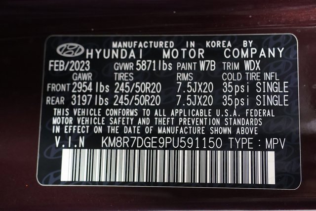 Used 2023 Hyundai Palisade Calligraphy image 32