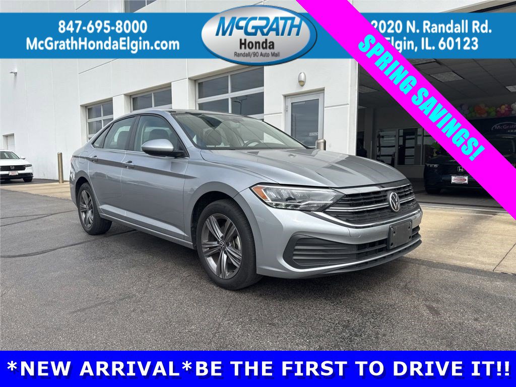 Used 2022 Volkswagen Jetta SE w/ Panoramic Sunroof Package FWD image 1