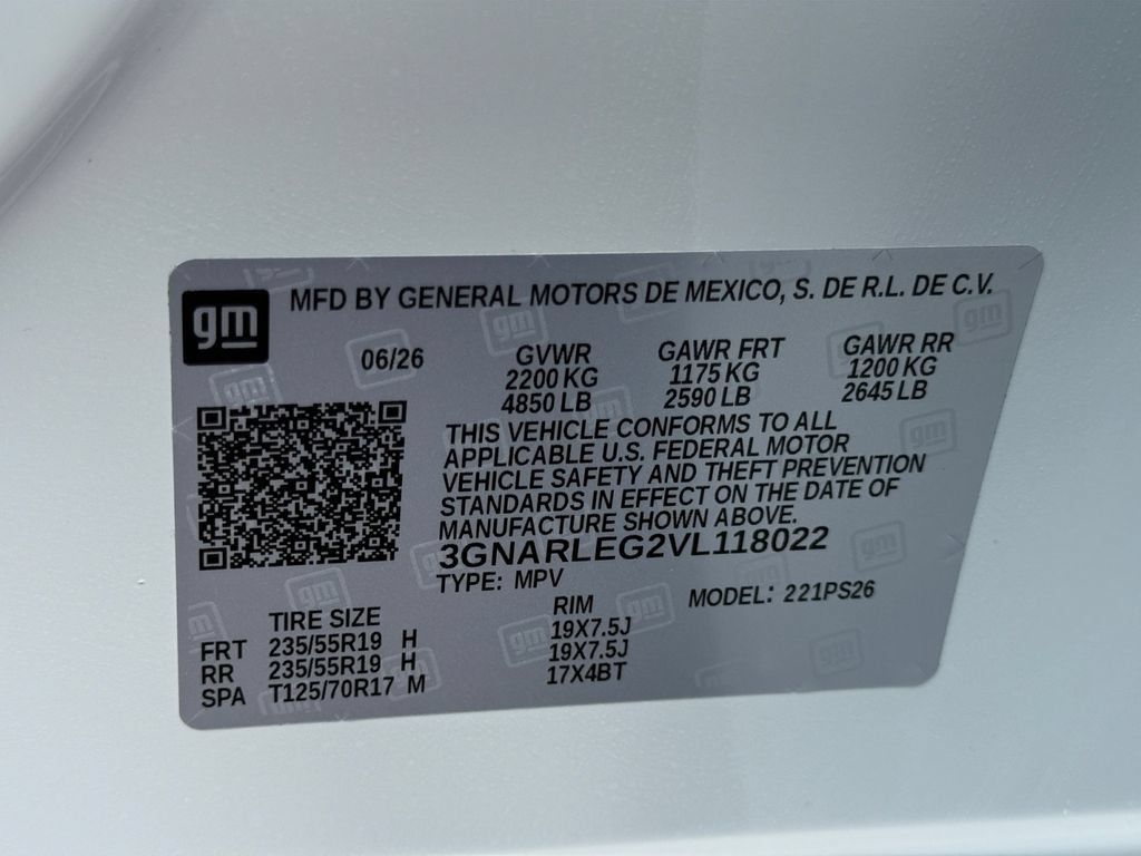 New 2027 Chevrolet Equinox RS FWD image 28