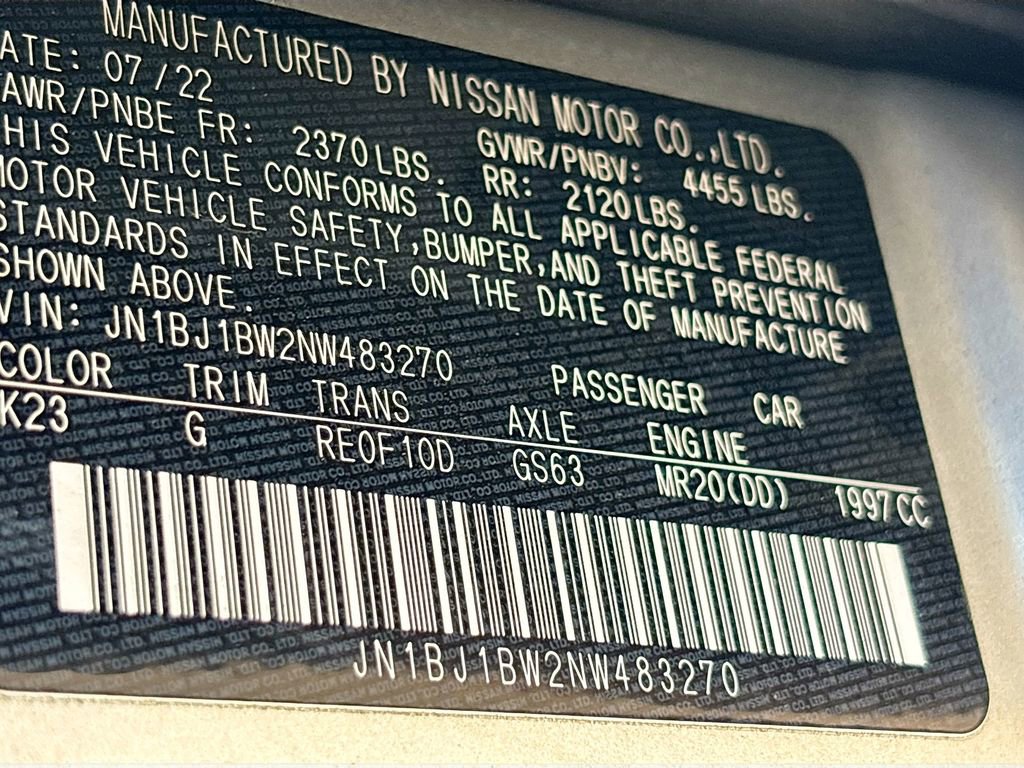 Used 2022 Nissan Rogue Sport SV image 29