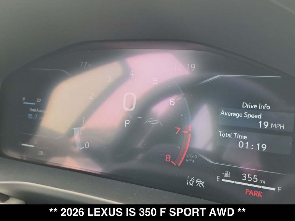 New 2026 Lexus IS 350 F Sport w/ Handling Package AWD/4WD image 10