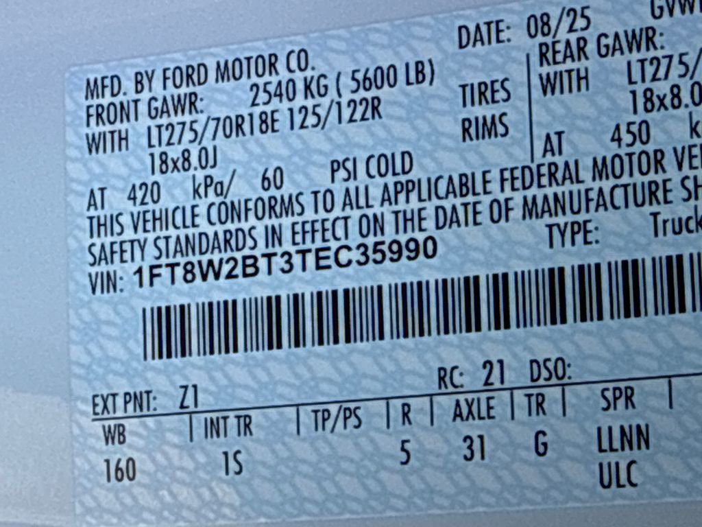 New 2026 Ford F250 XL w/ STX Appearance Package image 29