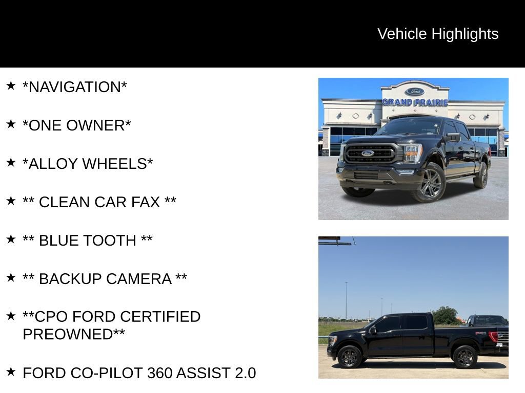 Used 2023 Ford F150 XLT w/ Equipment Group 302A High AWD/4WD image 4