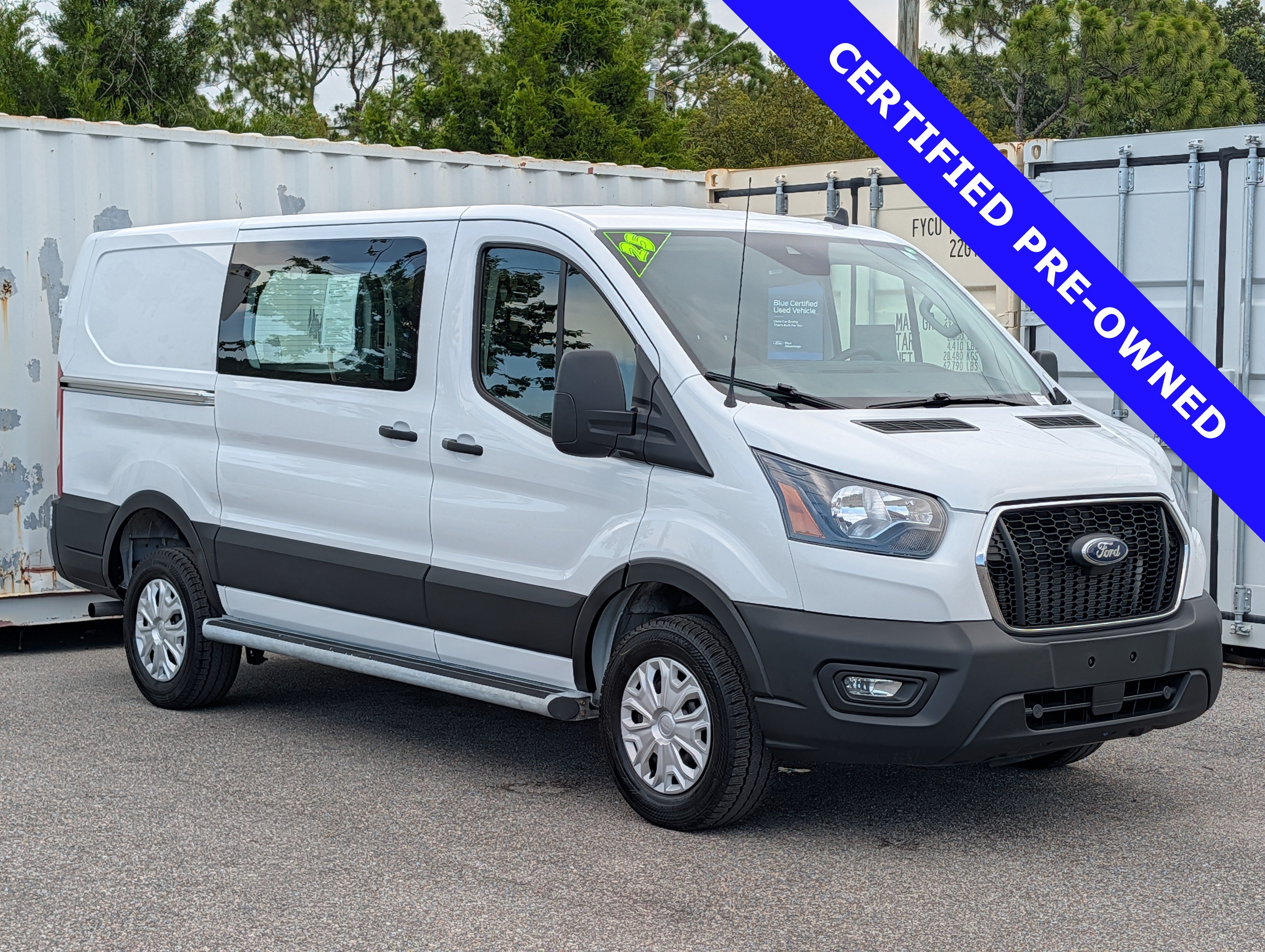Certified 2025 Ford Transit 250 Low Roof w/ Exterior Upgrade Package RWD image 3