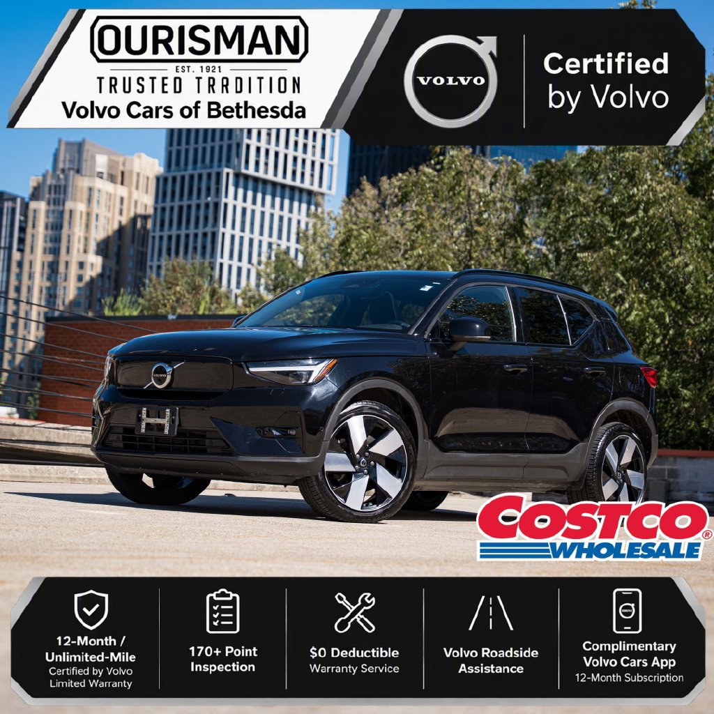 Certified 2023 Volvo XC40 Recharge Ultimate w/ Protection Package Premier