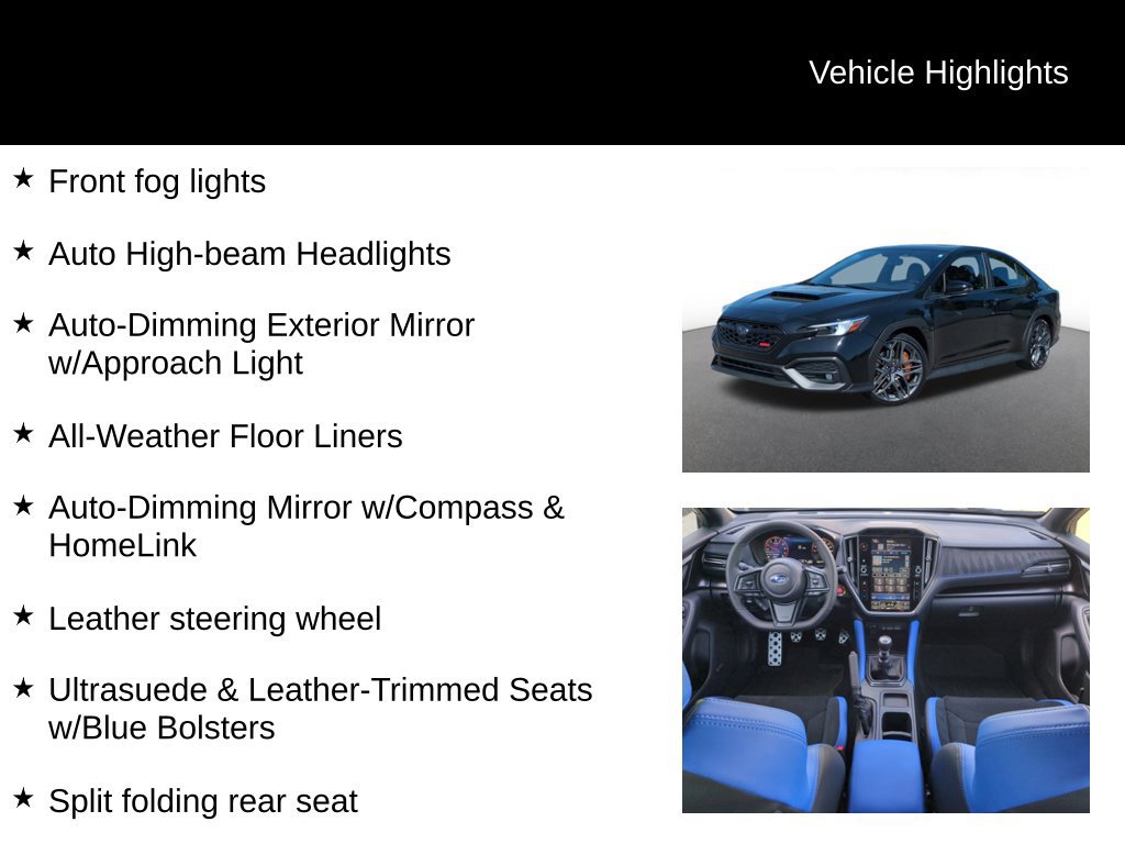Used 2025 Subaru WRX tS AWD/4WD image 13