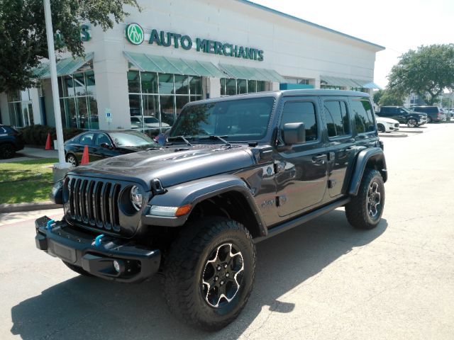 Used 2021 Jeep Wrangler Unlimited Rubicon 4xe w/ Steel Bumper Group