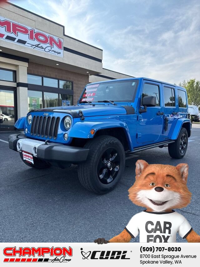 Used 2015 Jeep Wrangler Unlimited Sahara w/ Dual Top Group AWD/4WD image 1
