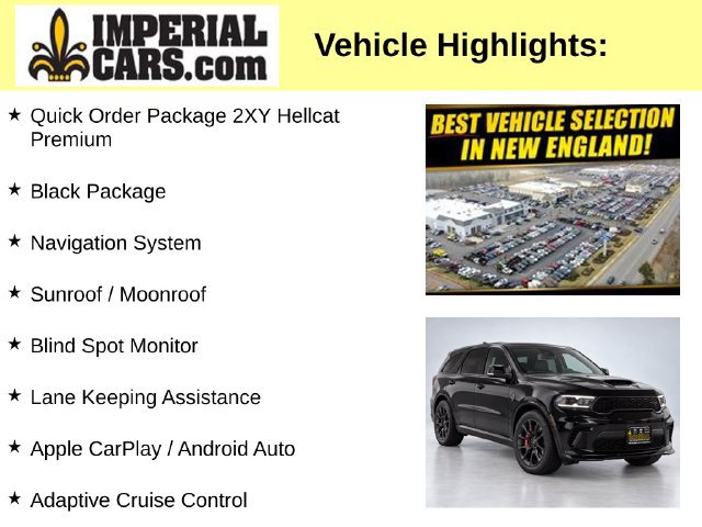 Used 2023 Dodge Durango SRT Hellcat AWD/4WD image 3