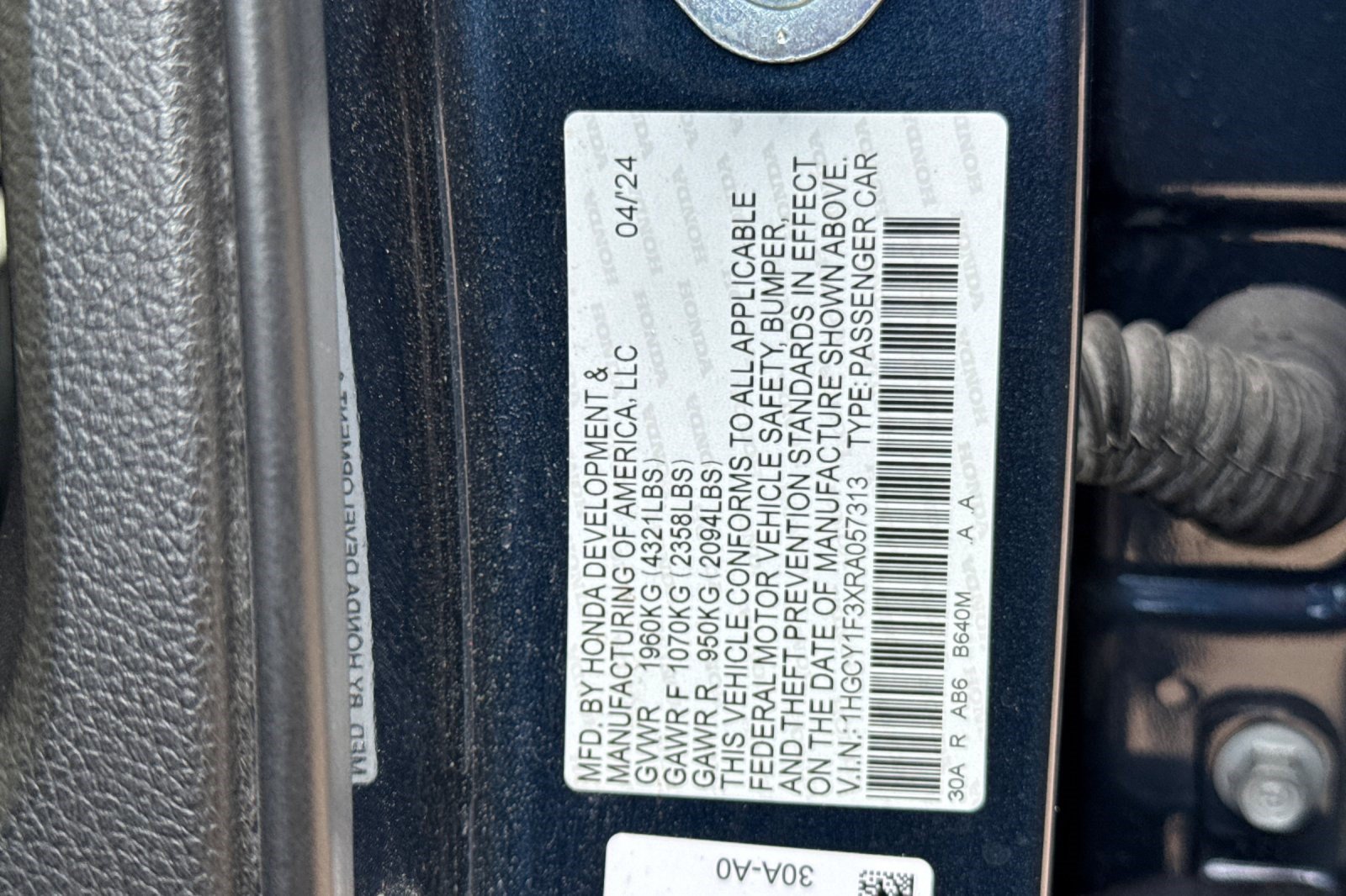 Used 2024 Honda Accord EX image 25