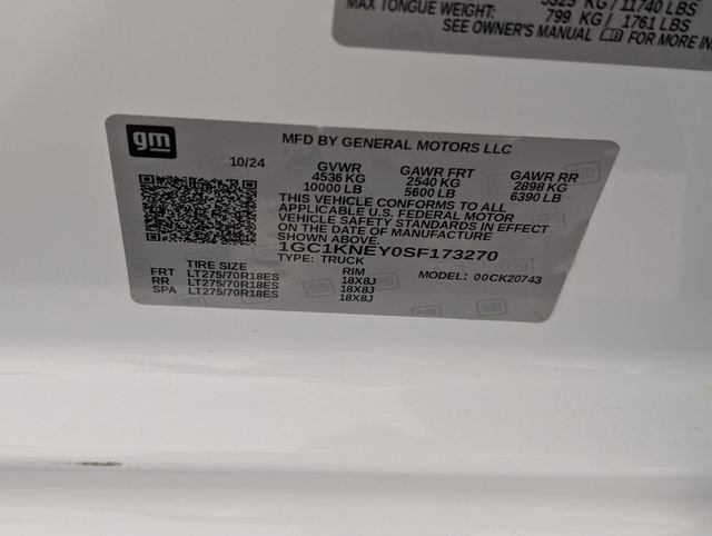 Certified 2025 Chevrolet Silverado 2500 LT AWD/4WD image 36