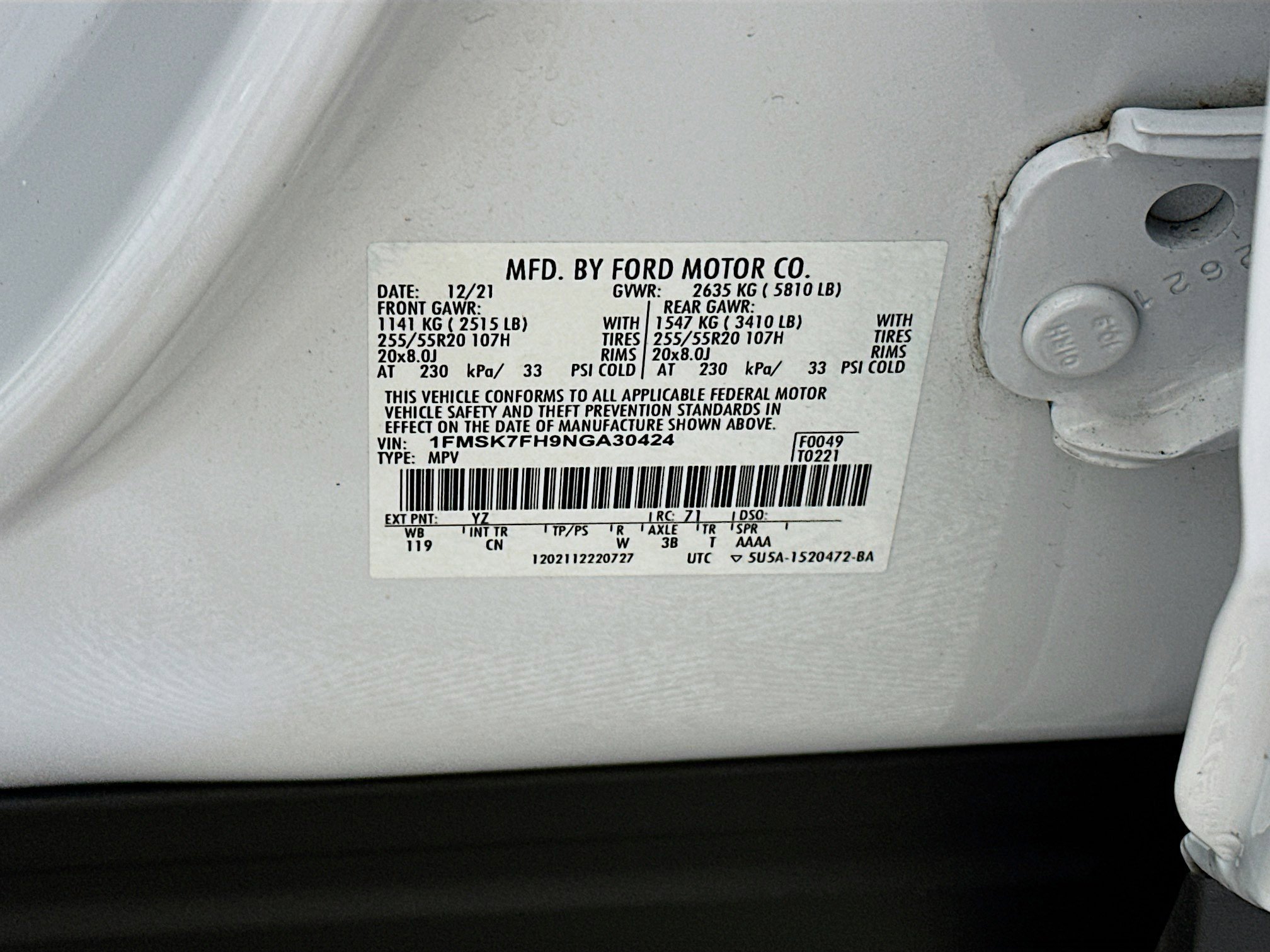 Used 2022 Ford Explorer Limited image 12