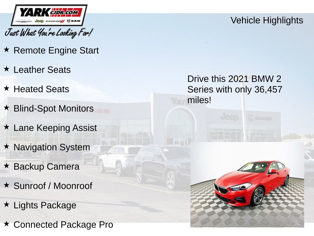 Used 2021 BMW 228i xDrive Gran Coupe w/ Convenience Package image 8