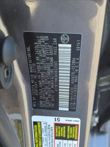 Certified 2019 Toyota Camry LE FWD image 25
