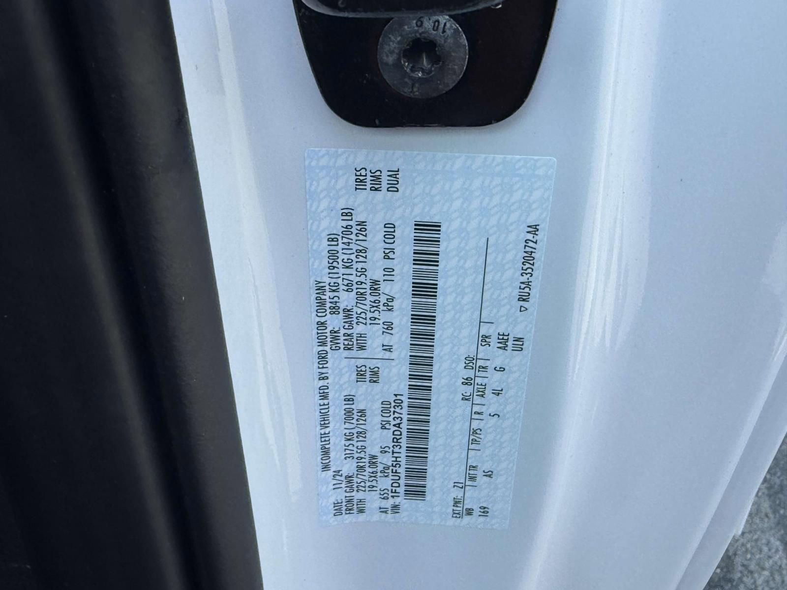 New 2024 Ford F550 4x4 Regular Cab Super Duty image 20