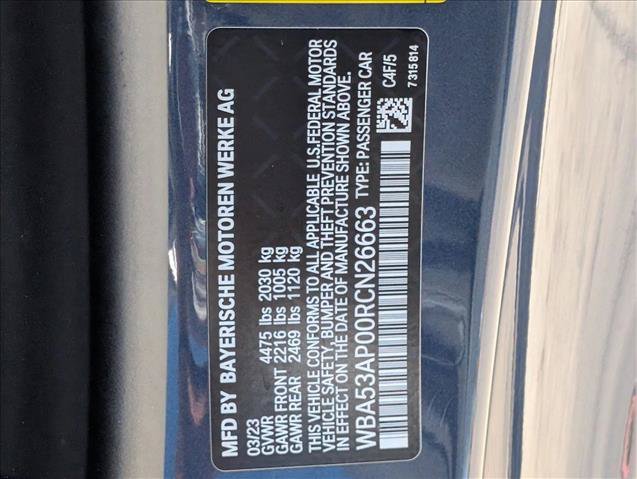Certified 2024 BMW 430i Coupe w/ M Sport Package RWD image 26