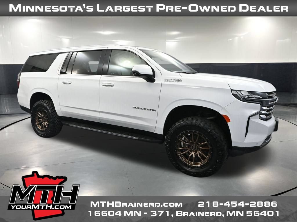 Used 2021 Chevrolet Suburban High Country
