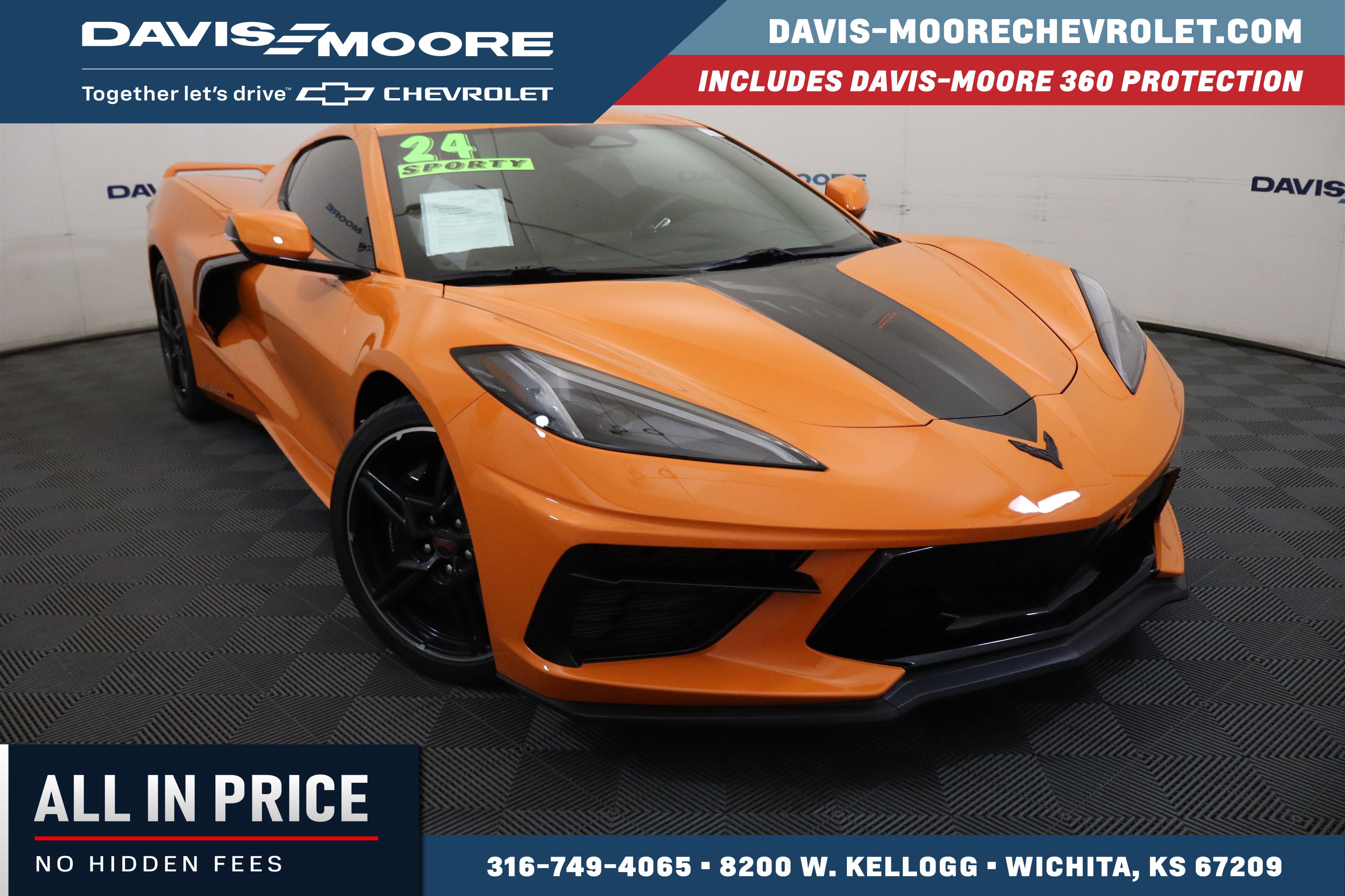 Used 2024 Chevrolet Corvette Stingray Coupe w/ Z51 Performance Package