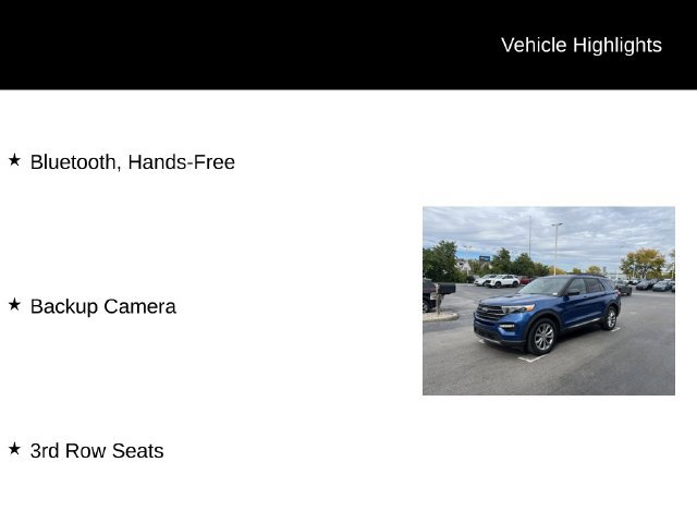 Used 2020 Ford Explorer XLT w/ Equipment Group 202A AWD/4WD image 10