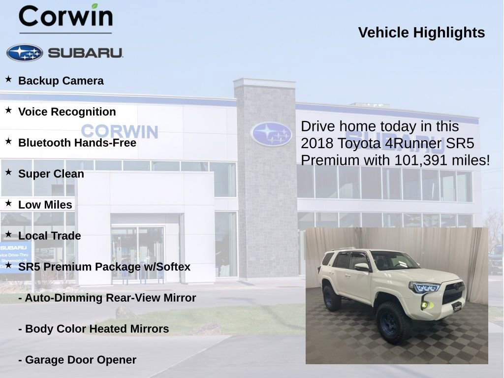 Used 2018 Toyota 4Runner SR5 Premium AWD/4WD image 6