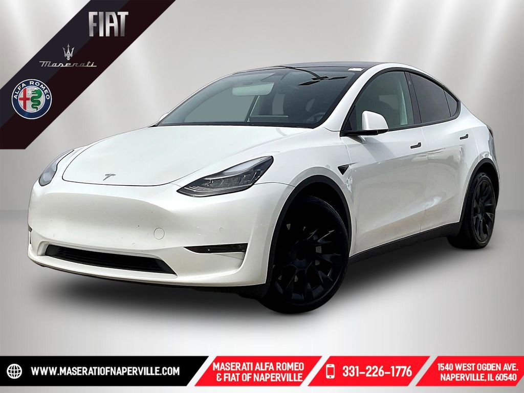 Used 2021 Tesla Model Y Long Range AWD/4WD image 1