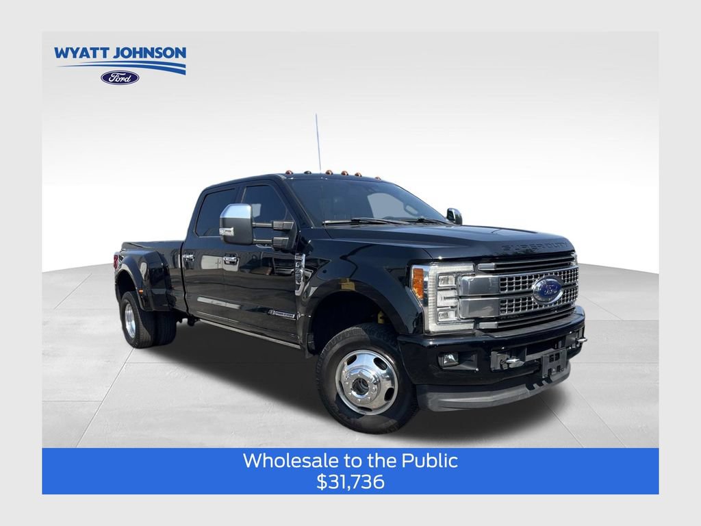 Used 2018 Ford F350 Platinum w/ Platinum Ultimate Package