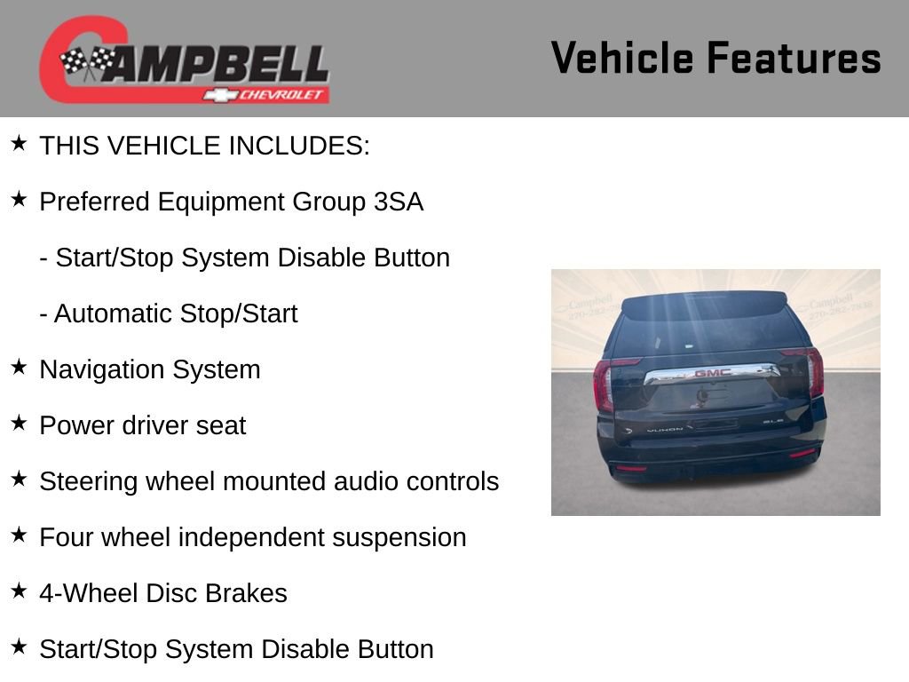 Used 2022 GMC Yukon XL SLE image 5