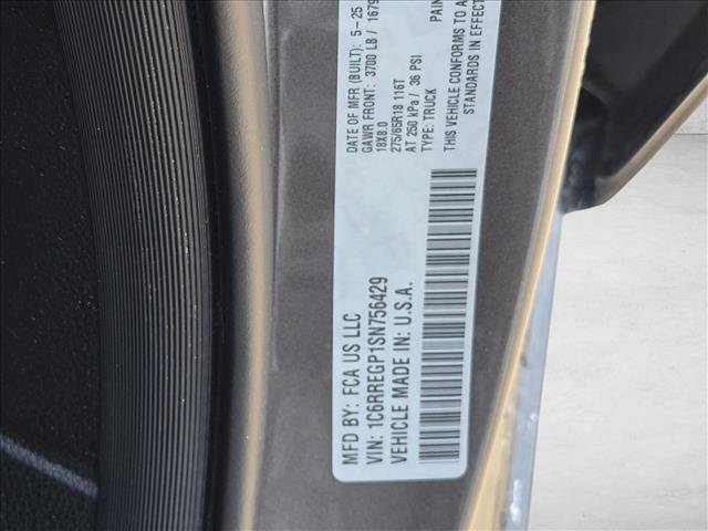 Used 2025 RAM 1500 Tradesman w/ Night Edition RWD image 15