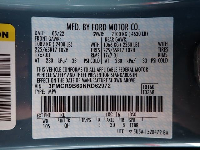 Used 2022 Ford Bronco Sport Big Bend image 21