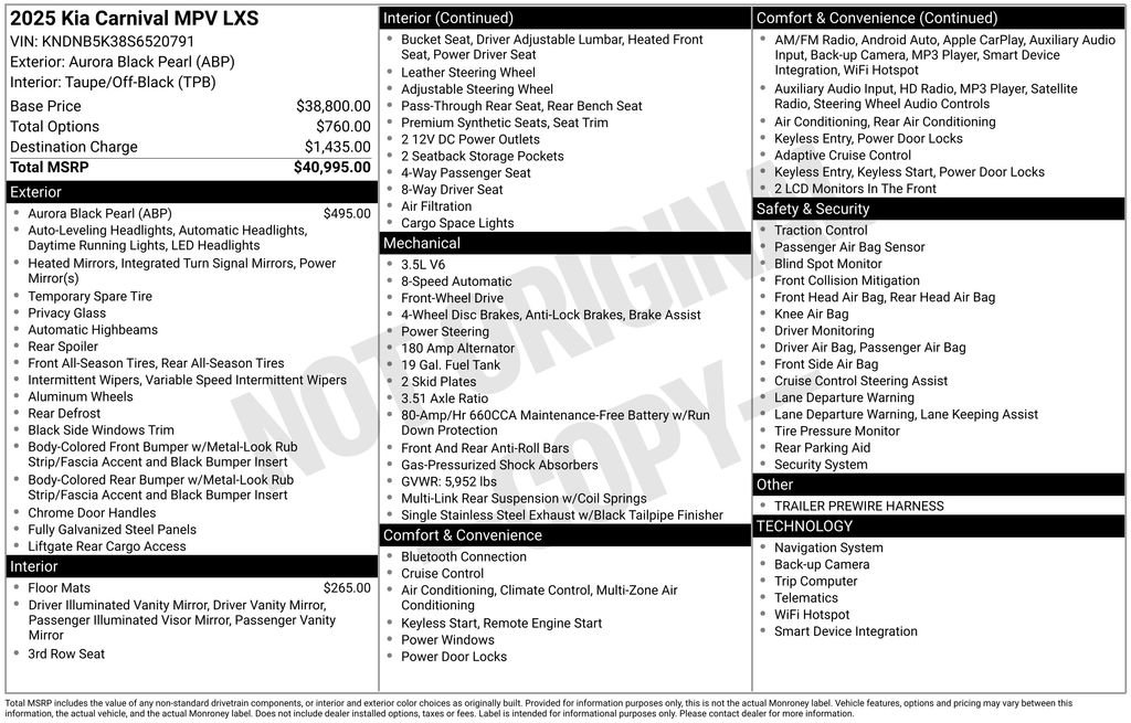 Used 2025 Kia Carnival image 2