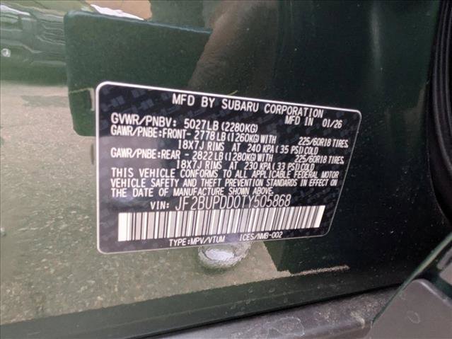 New 2026 Subaru Outback Limited image 23