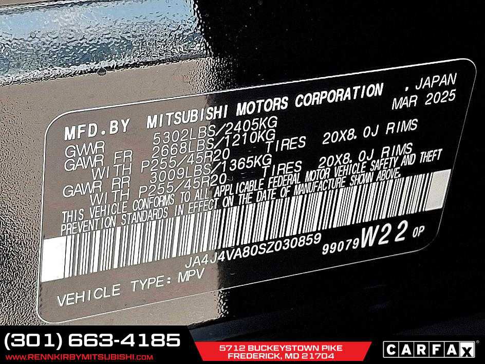 New 2025 Mitsubishi Outlander SE image 17