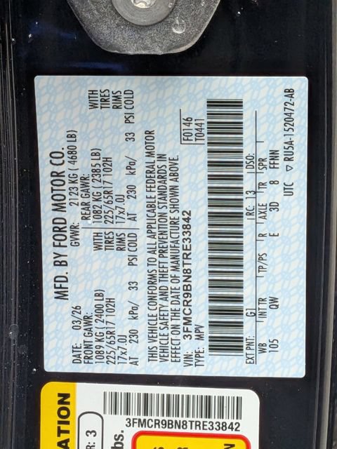 New 2026 Ford Bronco Sport Big Bend w/ Convenience Package AWD/4WD image 33