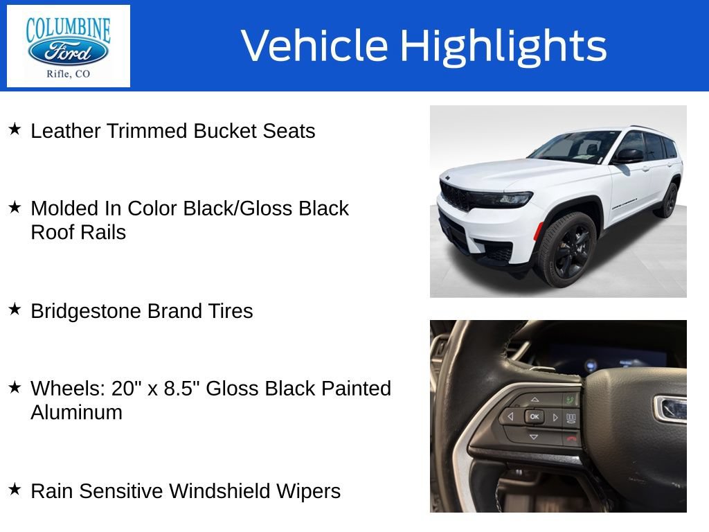 Used 2021 Jeep Grand Cherokee L Laredo AWD/4WD image 20