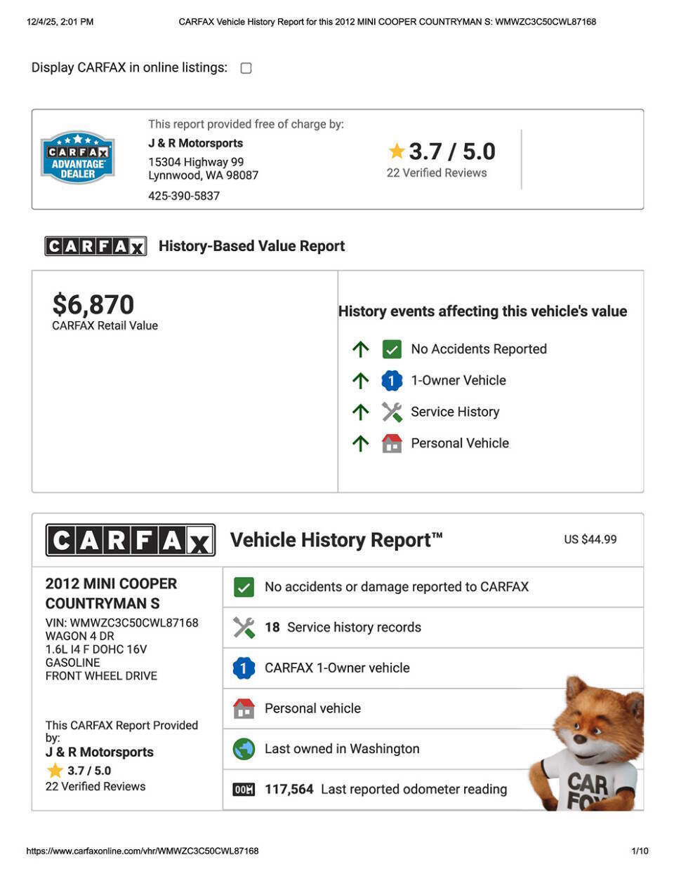 Used 2012 MINI Cooper Countryman S image 27