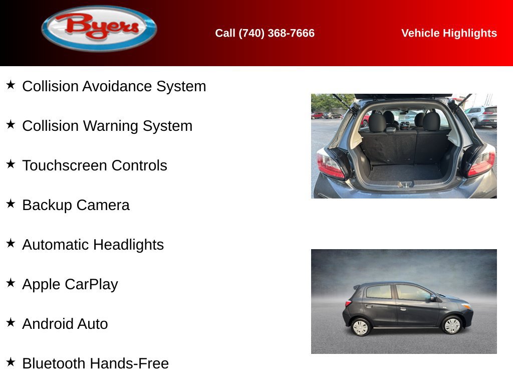 Used 2024 Mitsubishi Mirage ES FWD image 10