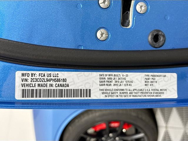 Used 2023 Dodge Challenger SRT Hellcat Redeye w/ Quick Order Package 27M image 31