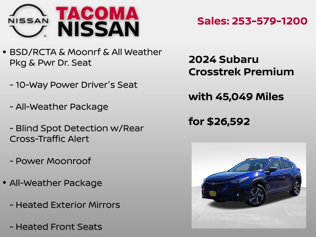 Used 2024 Subaru Crosstrek 2.0i Premium image 6