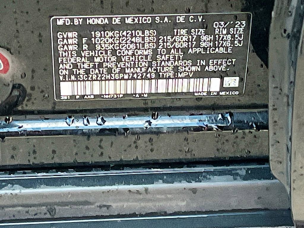 Used 2023 Honda HR-V LX image 30