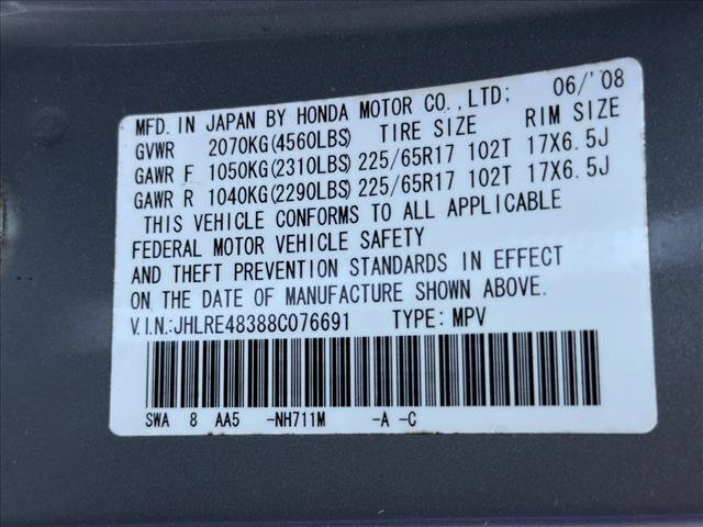 Used 2008 Honda CR-V LX image 19