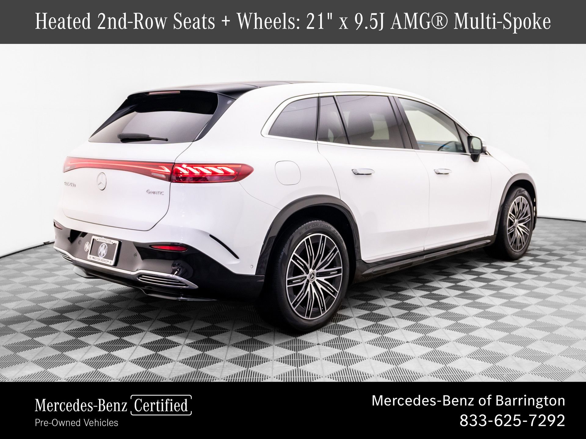 Used 2023 Mercedes-Benz EQS 450+ 4MATIC SUV image 5