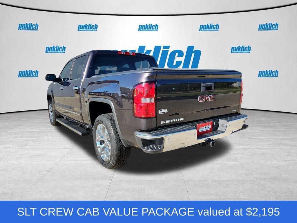 Used 2014 GMC Sierra 1500 SLT w/ SLT Crew Cab Value Package AWD/4WD image 3