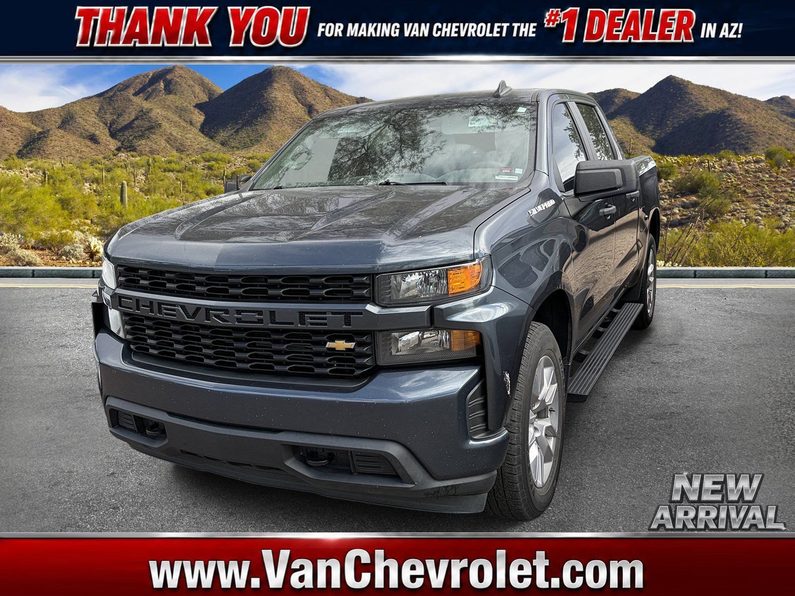 Used 2022 Chevrolet Silverado 1500 Custom RWD image 1