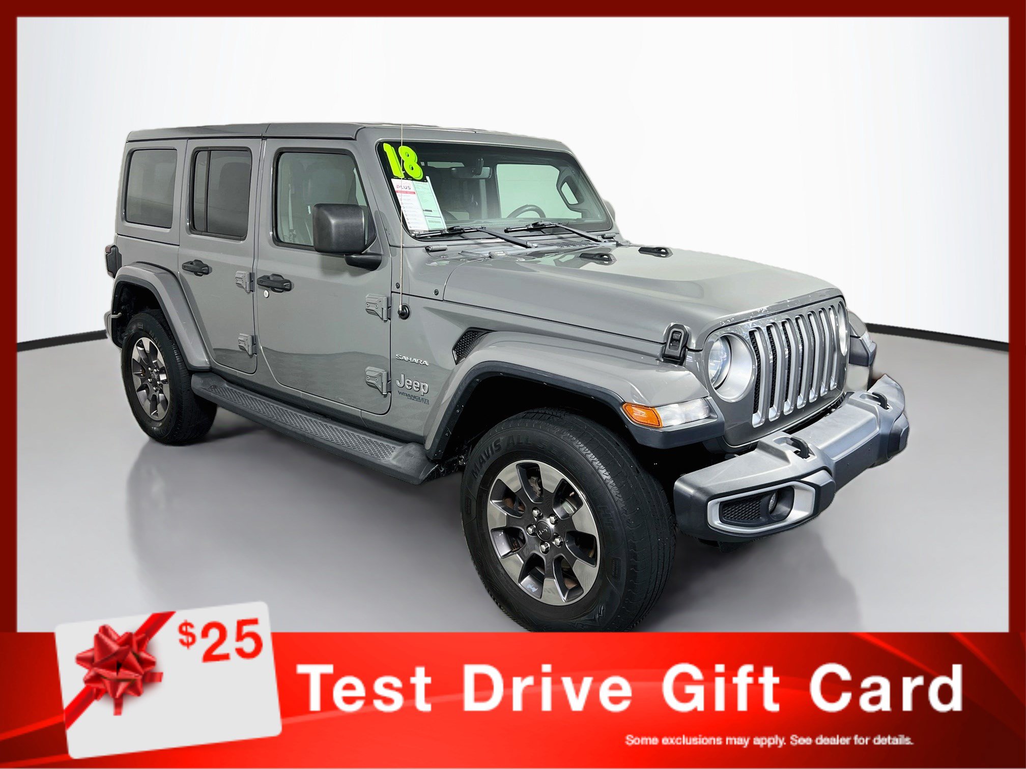Used 2018 Jeep Wrangler Unlimited Sahara